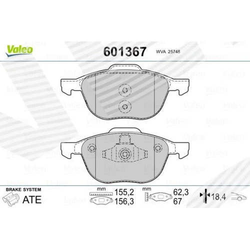 BRAKE PADS FOR DISC BRAKES - 0