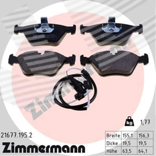 BRAKE PADS FOR DISC BRAKES - 0