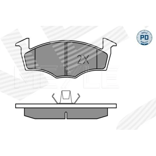 BRAKE PADS FOR DISC BRAKES - 1