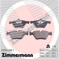 Brake pads for disc brakes