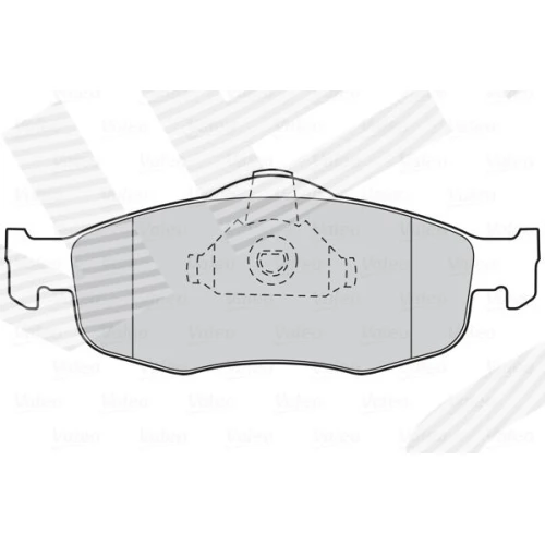 BRAKE PADS FOR DISC BRAKES - 1