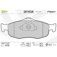 Brake pads for disc brakes