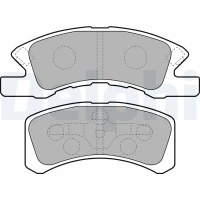 Brake pads for disc brakes