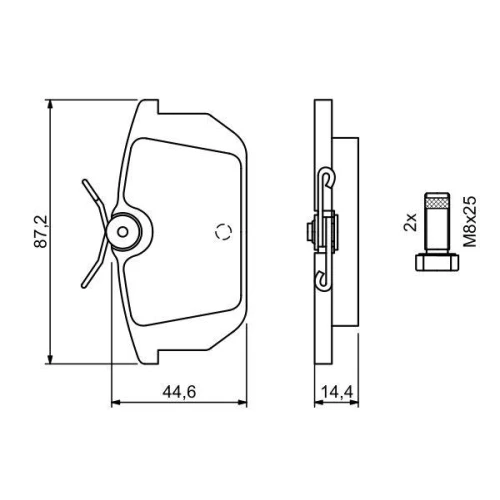 BRAKE PADS FOR DISC BRAKES - 4