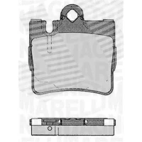 Brake pads for disc brakes