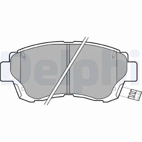 BRAKE PADS FOR DISC BRAKES - 0