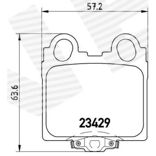 BRAKE PADS FOR DISC BRAKES - 0