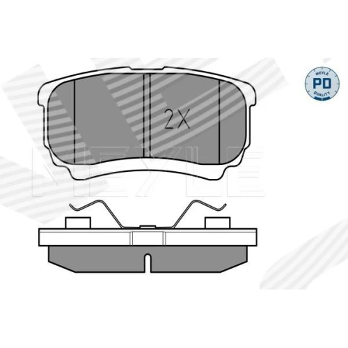 BRAKE PADS FOR DISC BRAKES - 1