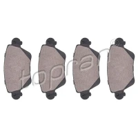 Brake pads for disc brakes