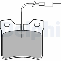 Brake pads for disc brakes