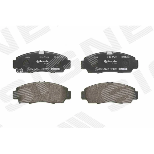 BRAKE PADS FOR DISC BRAKES - 1