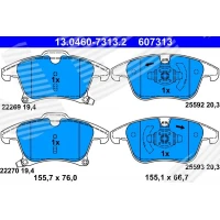 Brake pads for disc brakes