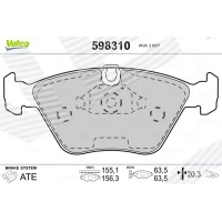 Brake pads for disc brakes