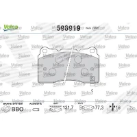 Brake pads for disc brakes