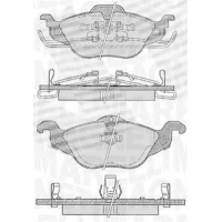 Brake pads for disc brakes