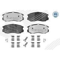 Brake pads for disc brakes