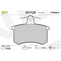 Brake pads for disc brakes