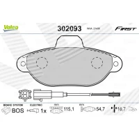 Brake pads for disc brakes