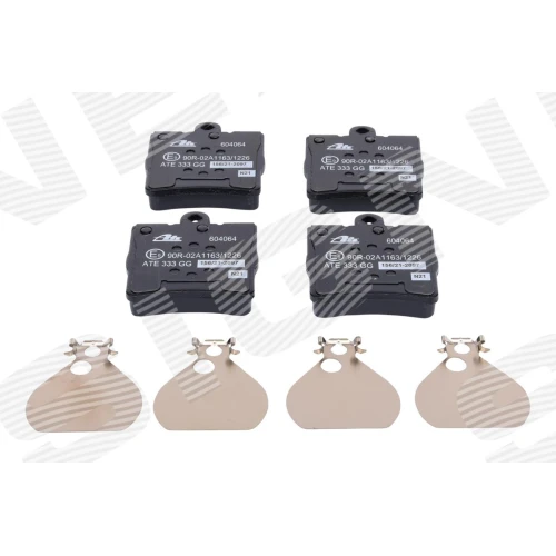 BRAKE PADS FOR DISC BRAKES - 1