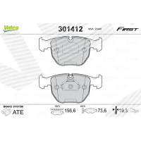 Brake pads for disc brakes