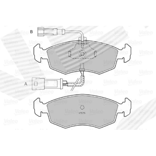 BRAKE PADS FOR DISC BRAKES - 1