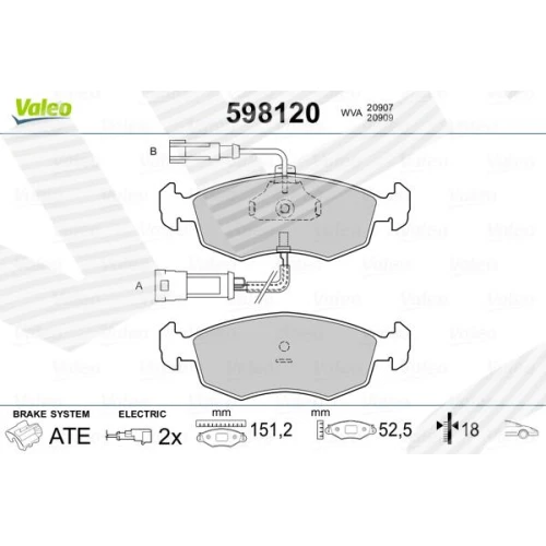 BRAKE PADS FOR DISC BRAKES - 0