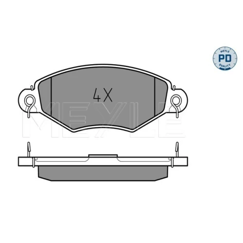 BRAKE PADS FOR DISC BRAKES - 1