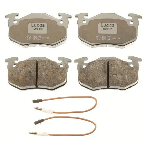 BRAKE PADS FOR DISC BRAKES - 1