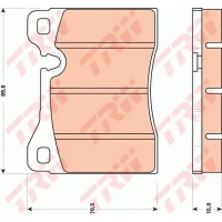 Brake pads for disc brakes