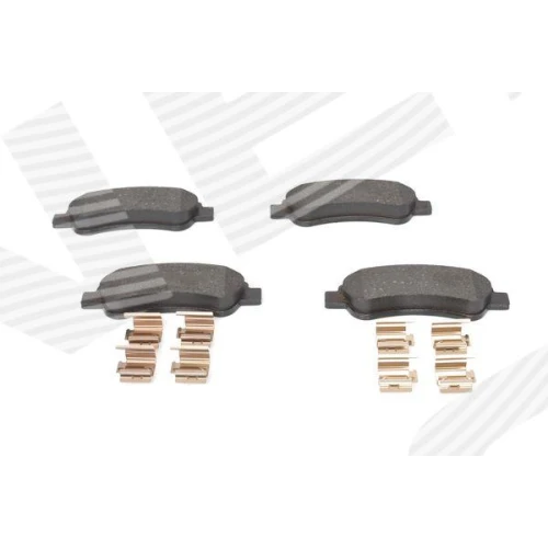 BRAKE PADS FOR DISC BRAKES - 4