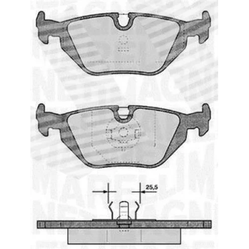 BRAKE PADS FOR DISC BRAKES - 0