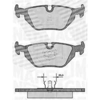 Brake pads for disc brakes