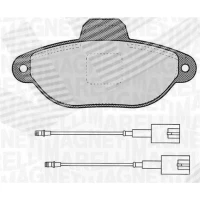 Brake pads for disc brakes