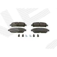 Brake pads for disc brakes