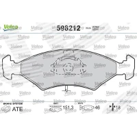 Brake pads for disc brakes