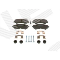 Brake pads for disc brakes