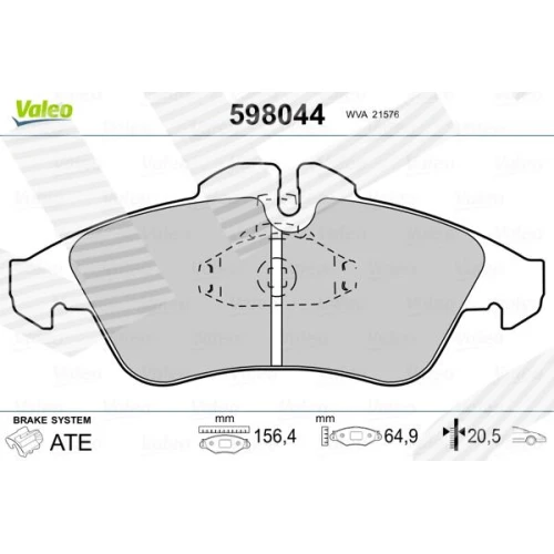 BRAKE PADS FOR DISC BRAKES - 0