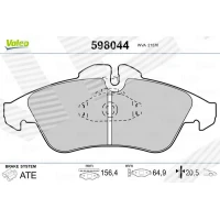 Brake pads for disc brakes