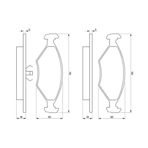 BRAKE PADS FOR DISC BRAKES - 4