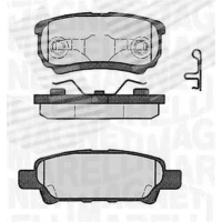 Brake pads for disc brakes