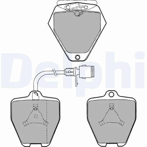 BRAKE PADS FOR DISC BRAKES - 0