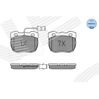 Brake pads for disc brakes