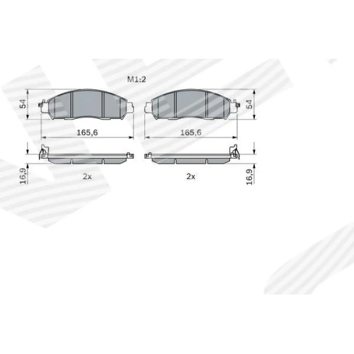 BRAKE PADS FOR DISC BRAKES - 6