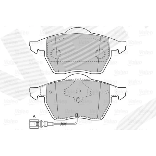 BRAKE PADS FOR DISC BRAKES - 1