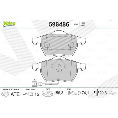 BRAKE PADS FOR DISC BRAKES - 0