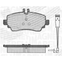 Brake pads for disc brakes