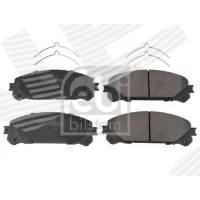 Brake pads for disc brakes