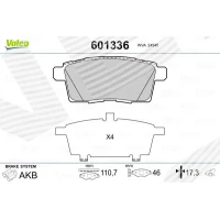 Brake pads for disc brakes