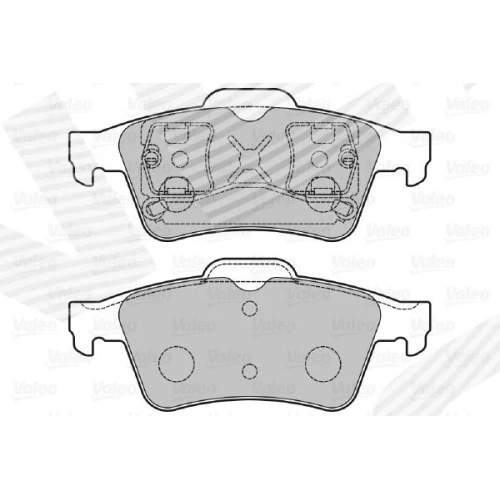 BRAKE PADS FOR DISC BRAKES - 1