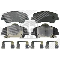 Brake pads for disc brakes